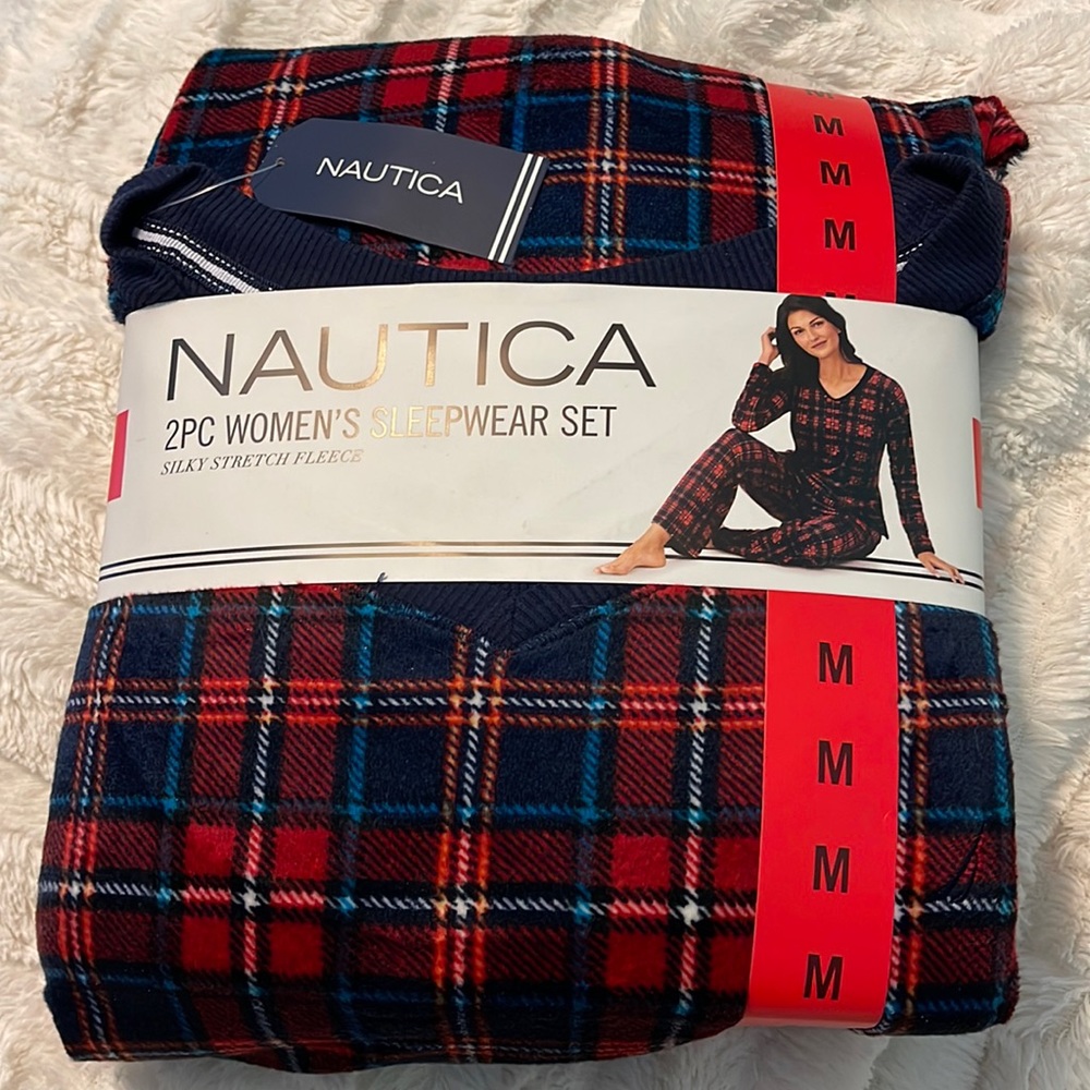 Nautical 2 pc Womens Sleepwear set
